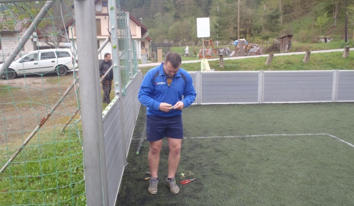 Výmena sietí na miniihrisku