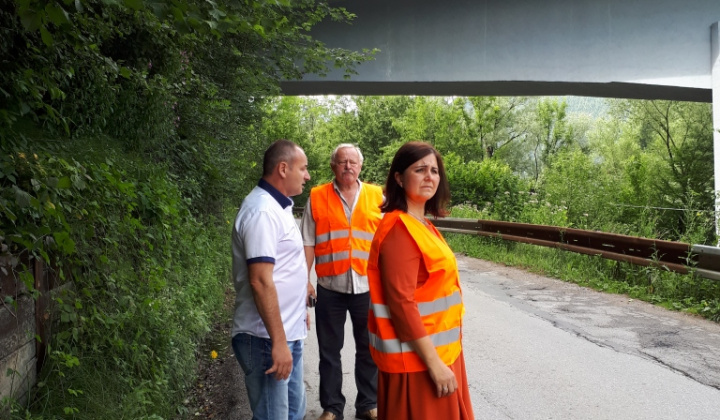 Predsedníčka VÚC Erika Jurinová v Medzibrodí nad Oravou