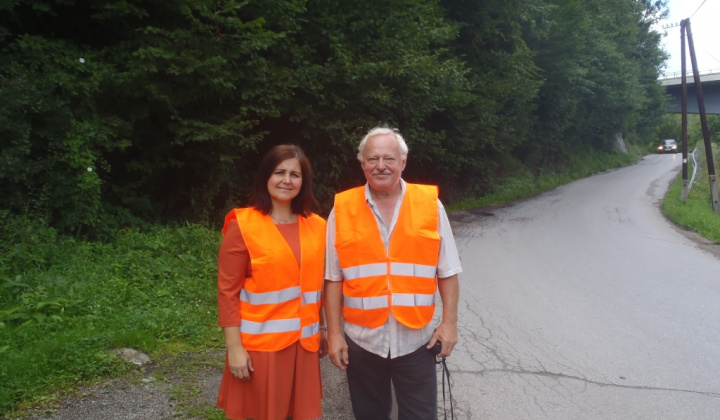 Predsedníčka VÚC Erika Jurinová v Medzibrodí nad Oravou