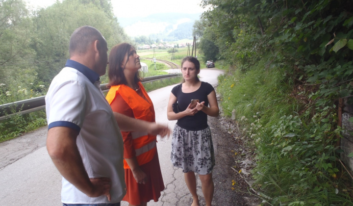 Predsedníčka VÚC Erika Jurinová v Medzibrodí nad Oravou