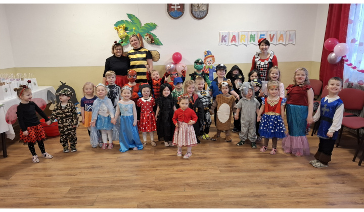 Fašiangový ples v našej materskej škole Zvedavá Lienka - 13.2.2026