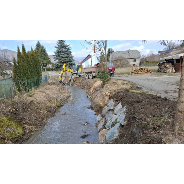 Úprava brehov Pucovského potoka - 2.03.2026