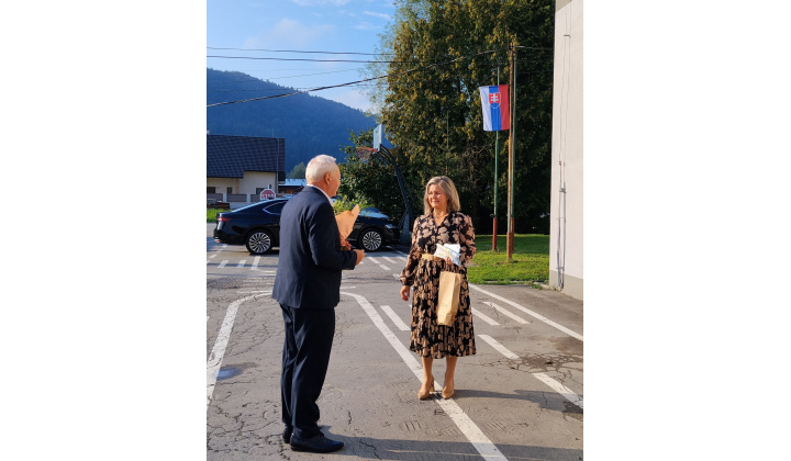 Predsedníčka Žilinského samosprávneho kraja navštívila našu obec