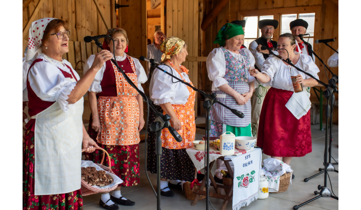 Vystúpenie FS ORAVA z Dolného Kubína na Dni obce Medzibrodie n/Or.